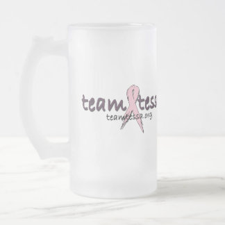 Taza de cerveza helada de lujo de Tessa del equipo
