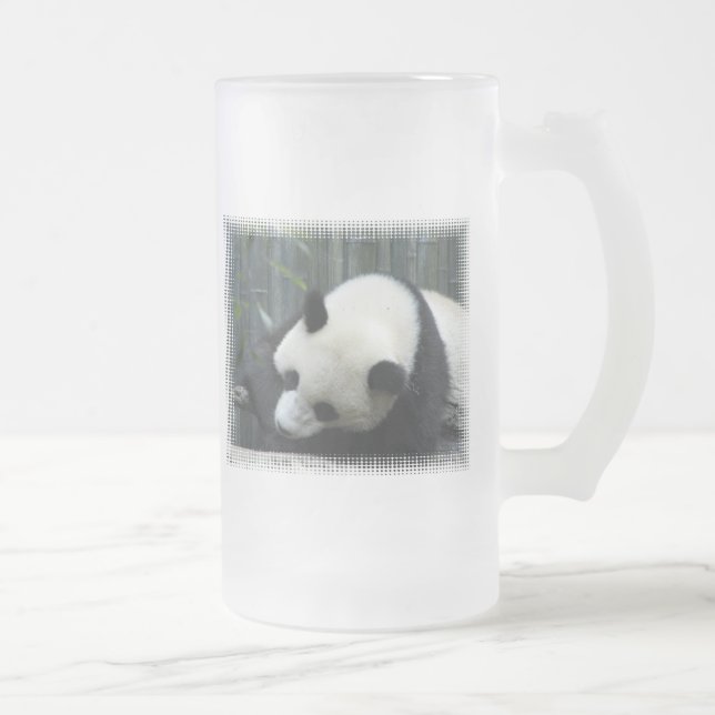Taza de cerveza helada del oso de panda (Derecha)