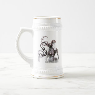 Taza de cerveza para Pointer de Pelo Corto Alemán