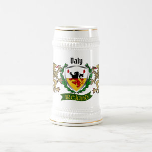 Taza de cerveza personalizada Daly/O'Daly Escudo I