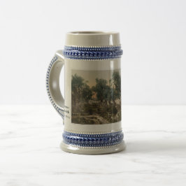 Taza de cerveza personalizada de la Tierra Santa