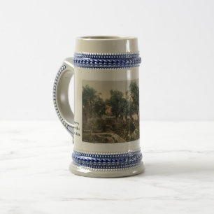 Taza de cerveza personalizada de la Tierra Santa