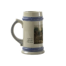 Taza de cerveza personalizada de la Tierra Santa