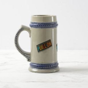 Taza de cerveza tradicional alemana