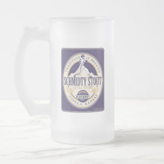 Taza de cerveza valiente de Schmitty