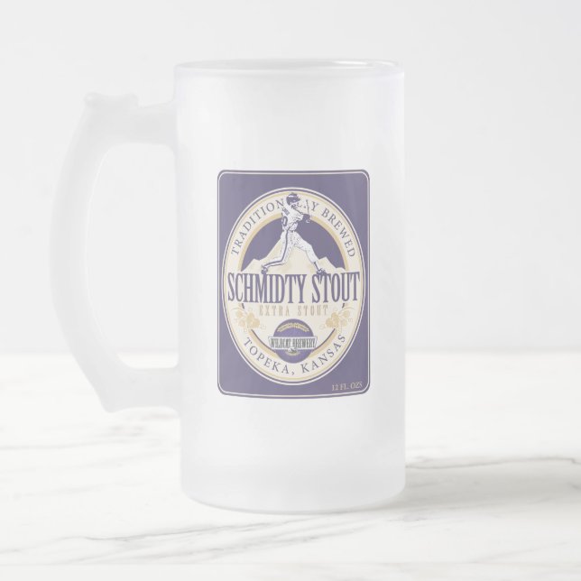 Taza de cerveza valiente de Schmitty (Izquierda)