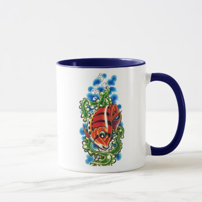 taza de cervicales de jengibre doble rojo (Derecha)