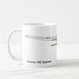 Taza de Cessna 182 Skylane