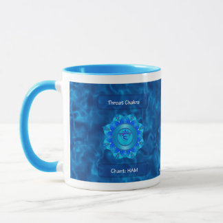 Taza de Chakra de la garganta