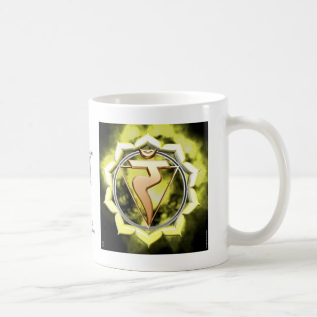 Taza de Chakra del plexo solar (Derecha)