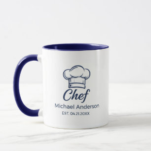 Taza de Chef Personalizada – Regalo de Cocina con