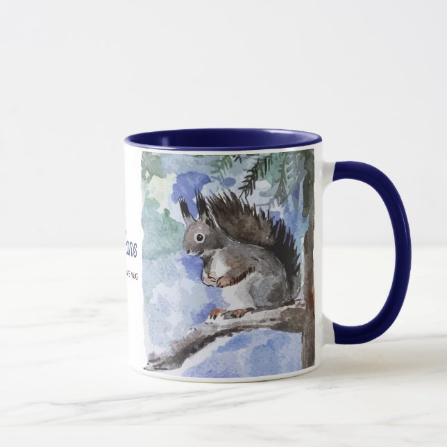Taza de chocolate caliente de ardilla (Derecha)