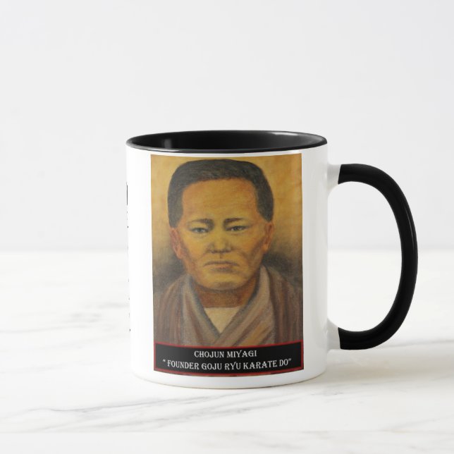 Taza de Chojun Miyagi (Derecha)