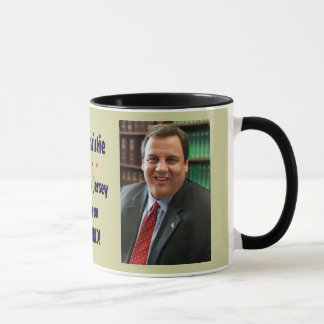 Taza de Chris Christie hoy New Jersey