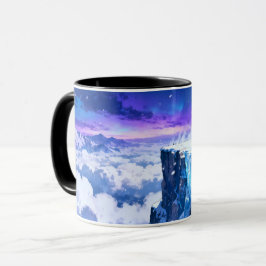 Taza de Cielo Congelado | Cerámica de Fantasía de