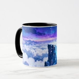 Taza de Cielo Congelado | Cerámica de Fantasía de