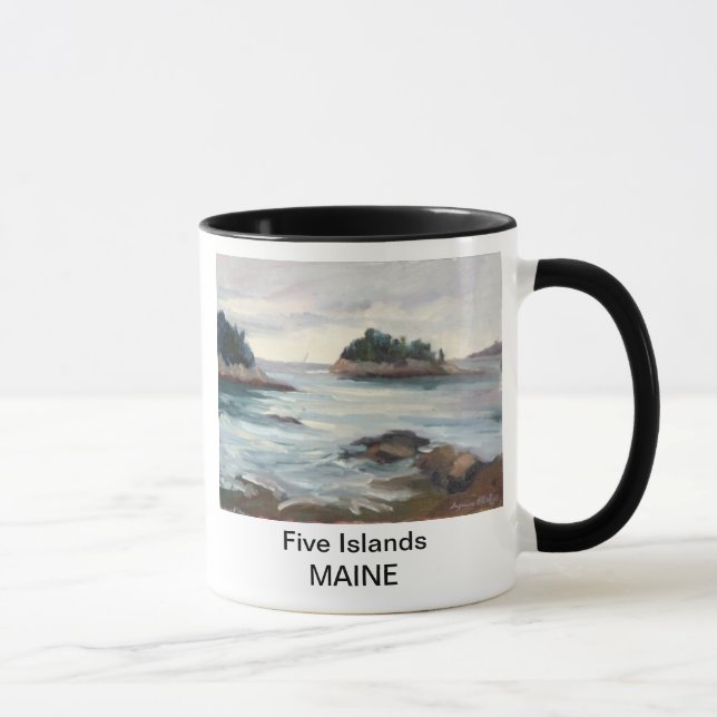 Taza de cinco islas, Maine (Derecha)