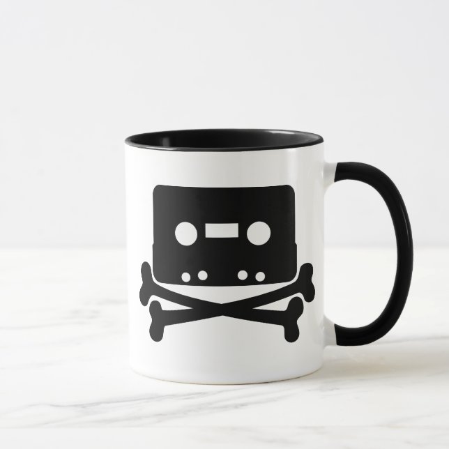 Taza de cinta de cráneo (Derecha)