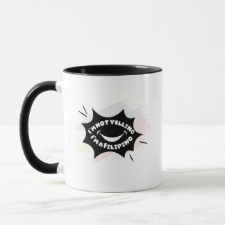 Taza de cita divertida de Pinoy orgullosamente taz