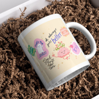 Taza de citas de salud mental de motivación