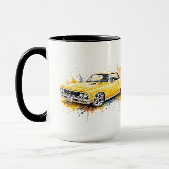 Taza de clásico muscle car americano (Izquierda)