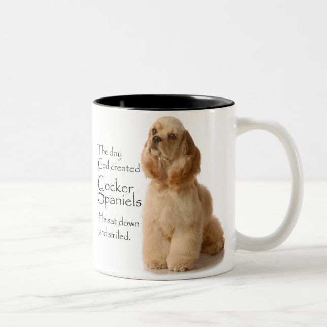 Taza de cocker spaniel (Derecha)