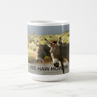 Taza de Coffe con la foto del burro