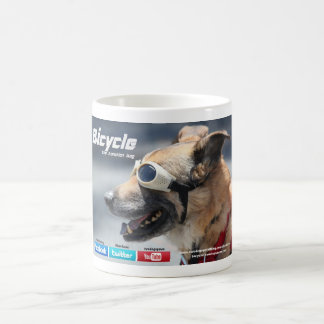 Taza de Coffe de la bicicleta 11 onzas