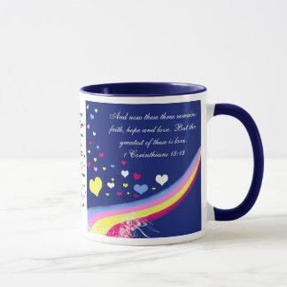 Taza de Coffe del verso de la biblia