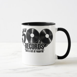 Taza de Coffe - logotipo de 500 expedientes