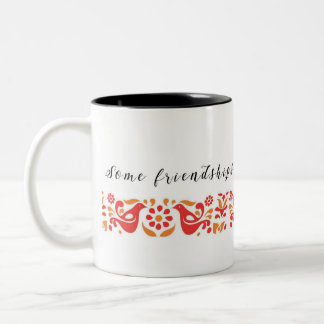 Taza de Coffe que ofrece diseño de la amistad de