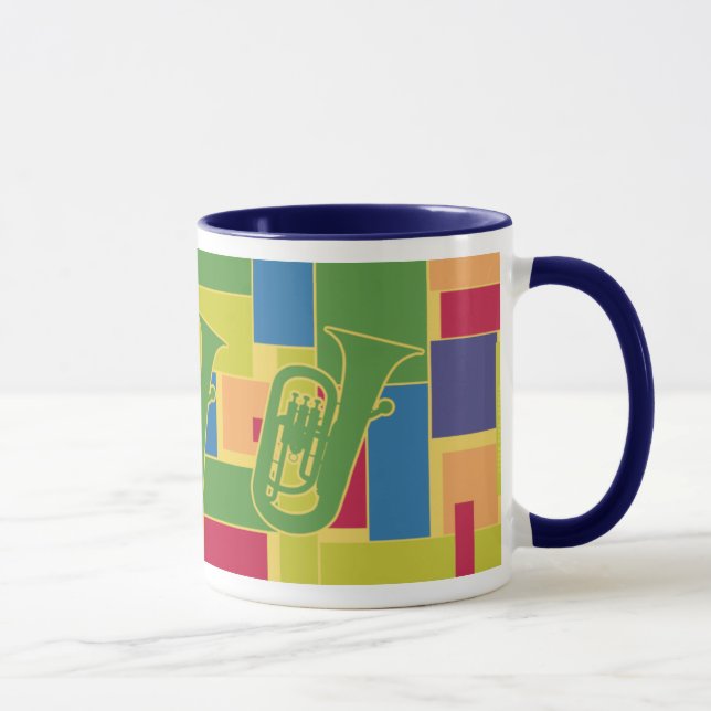 Taza de Colorblocks del Euphonium (Derecha)