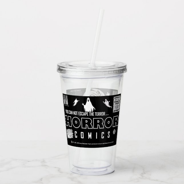 Taza de comics de TERROR (Reverso)