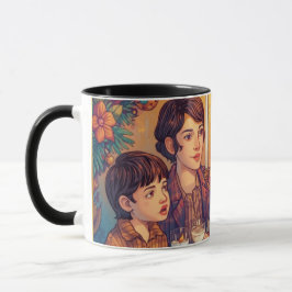 Taza de comida familiar de Hanukkah