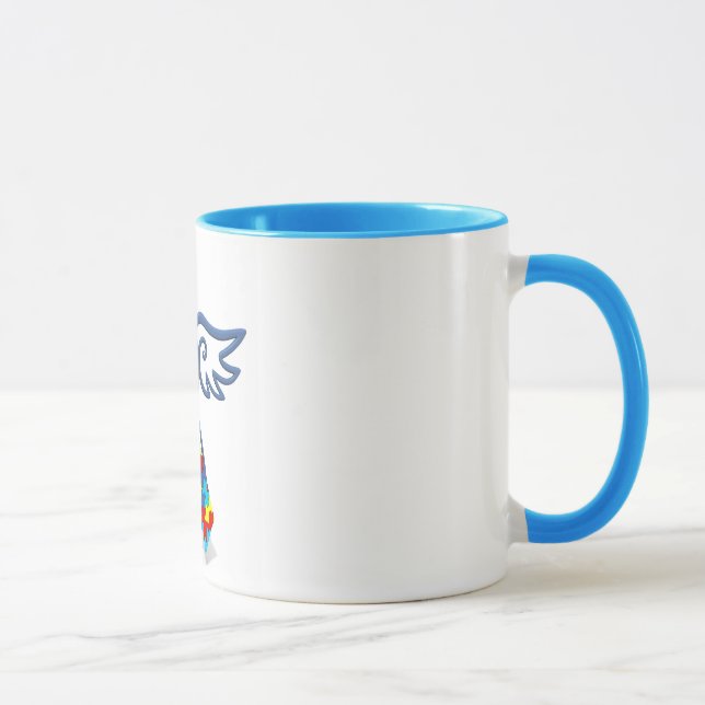 Taza de Conciencia del Autismo (Derecha)