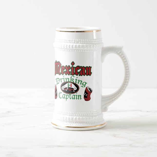 Taza de consumición mexicana de Cptn (Derecha)