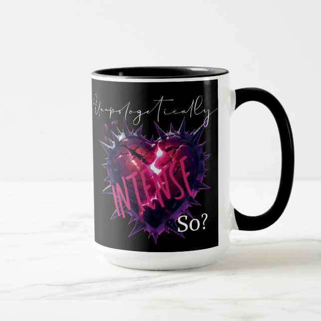 Taza de Corazón Rosa (Derecha)