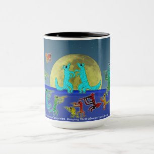 Taza de Coyote Crooners Cantando Canciones de Amor