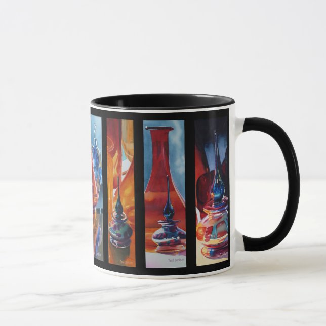 Taza de cristal de la casa de fieras de la (Derecha)