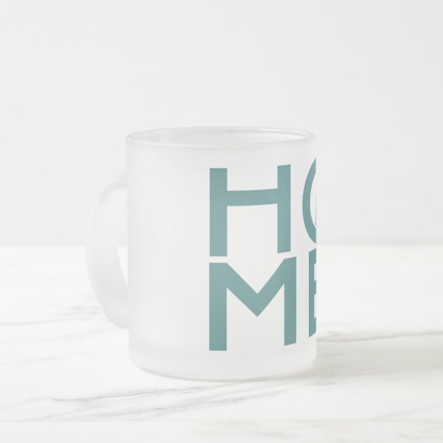 Taza de cristal escarchada de New Hampshire (Anverso izquierdo)