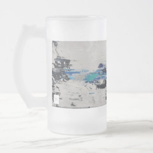 TAZA DE CRISTAL ESMERILADO 