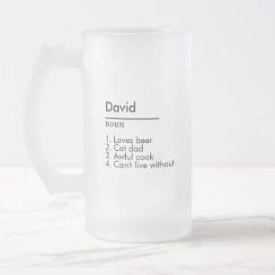 TAZA DE CRISTAL ESMERILADO 