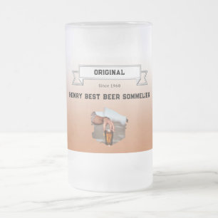 TAZA DE CRISTAL ESMERILADO