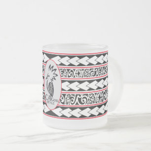 TAZA DE CRISTAL ESMERILADO
