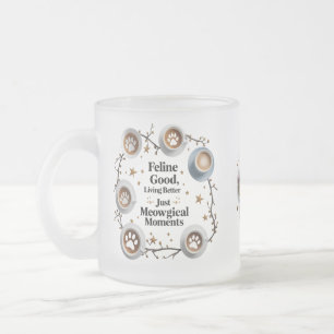 TAZA DE CRISTAL ESMERILADO