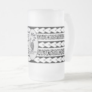 TAZA DE CRISTAL ESMERILADO 