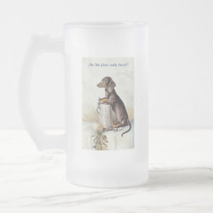 TAZA DE CRISTAL ESMERILADO 