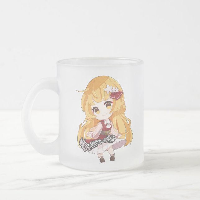 Taza De Cristal Esmerilado お祝いmag (Izquierda)