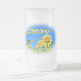 TAZA DE CRISTAL ESMERILADO ひ ま り