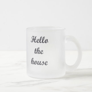 Taza De Cristal Esmerilado 10 onzas heladas Taza-Hola la casa